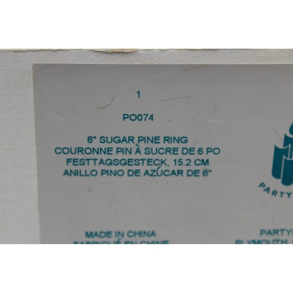 PartyLite Sugar Pine Ring 6
